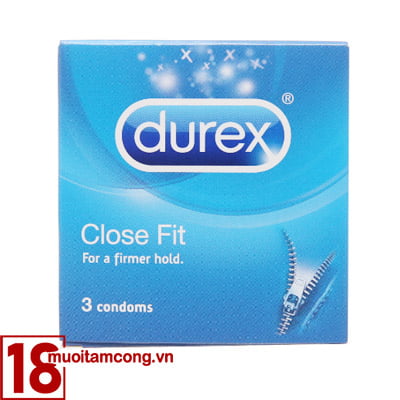 Durex Close Fit hộp 3 bao
