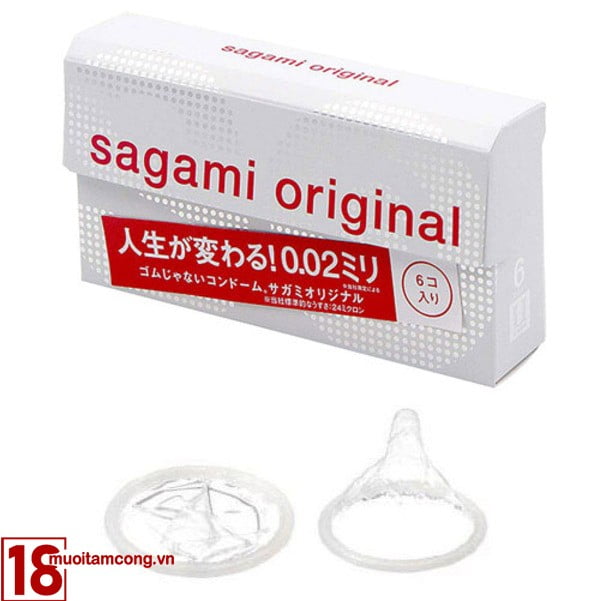 Bao cao su siêu mỏng Sagami Original 0.02